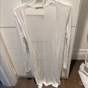 Active USA White Long Sleeve Top